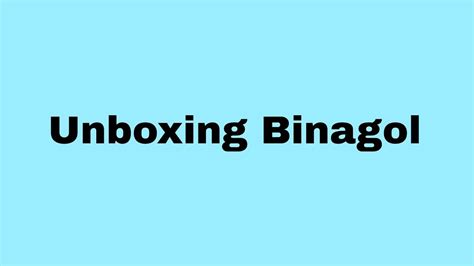 Unboxing Binagol from Samar Philippines - YouTube