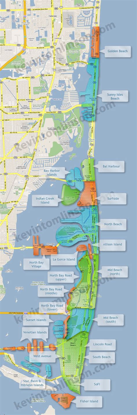 Miami Beach Boardwalk Map - Hiking In Map