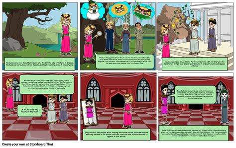 Greek Mythology Comic Storyboard by f64f19c7