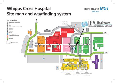 University Hospital London Map