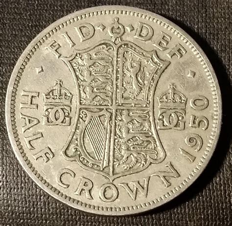 Coin Half Crown 1949 Inghilterra in 2020 | Silver coins for sale, Old ...