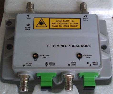 2-Way FTTH 1310nm CATV Mini Optical Fiber Node – FiberShack