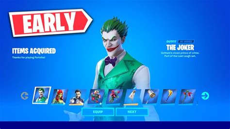 36 Best Images Fortnite Joker Skin Free - Hints Suggest Joker Skin ...