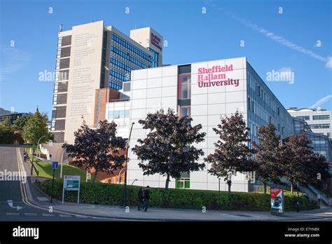 Sheffield Hallam University Campus building in Sheffield, South Yorkshire UK Stock Photo - Alamy