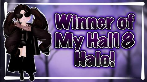 WINNER OF MY HALLOWEEN 2018 HALO GIVEAWAY! - YouTube