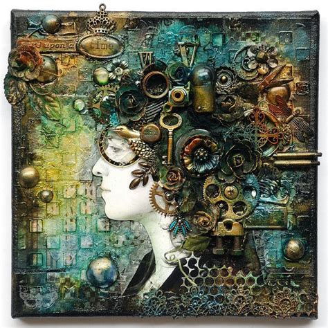 Mixed Media Art – The Redefining Of The Way You Look At Art - Bored Art | Steampunk mixed media ...