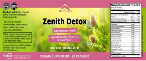 Zenith Detox Review - Does It Really Cleansing Your Liver?