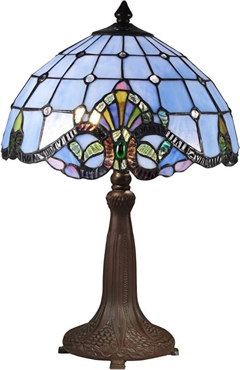 Dale Tiffany TT15090 Baroque Table Lamp, Blue - - Amazon.com in 2020 | Table lamp, Tiffany table ...