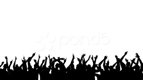 Party Crowd Silhouette | Clipart Panda - Free Clipart Images