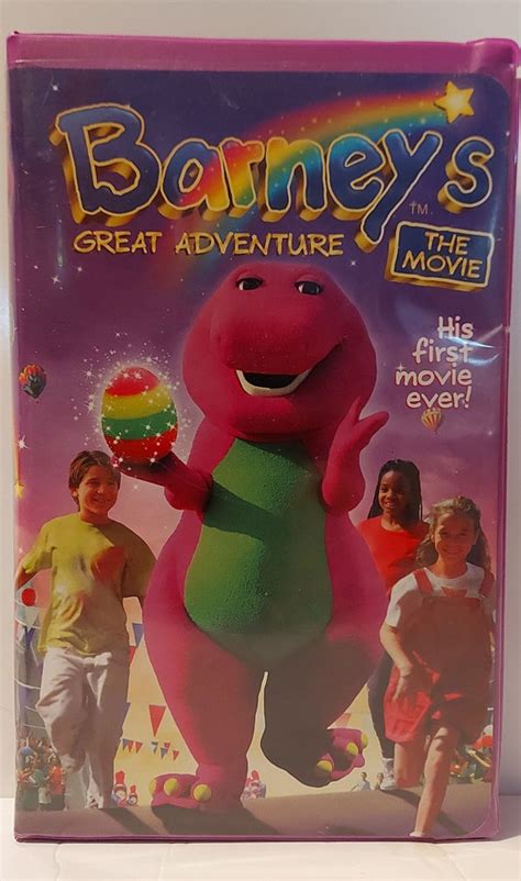 Vintage vhs Barney's Great Adventure The Movie | Etsy