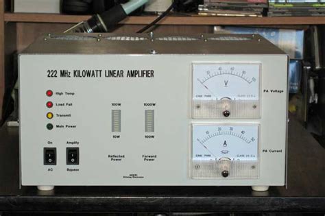 1 KW 222 MHz LDMOS Amplifier