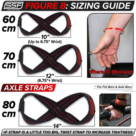 SERIOUS STEEL FITNESS Figure 8 Straps | Deadlift Straps | Heavy Duty ...