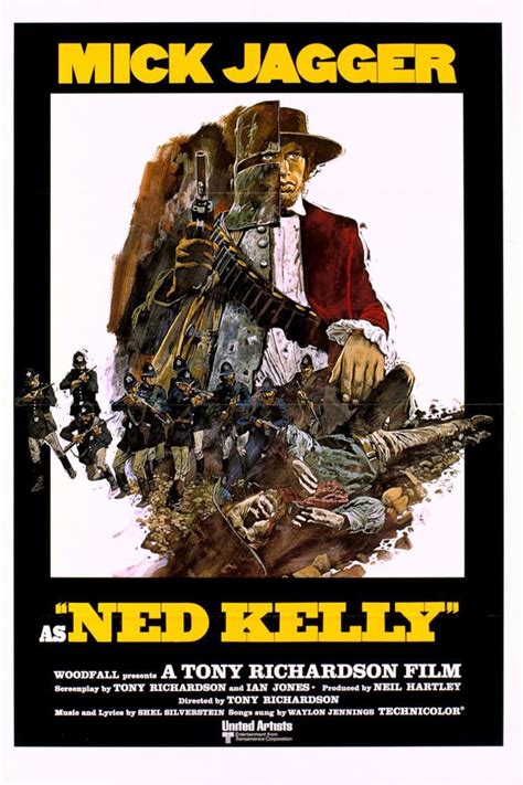 Ned Kelly (1970) movie posters - Fonts In Use