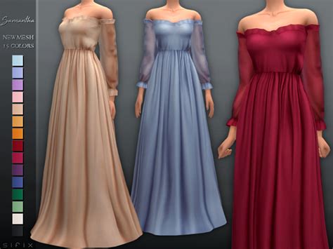 Sims 4 Princess Dress CC