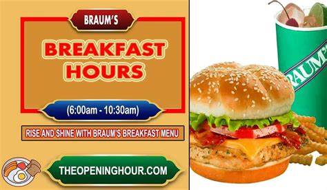 What Time does Braum's Stop Serving Breakfast ? | Braums Breakfast ...