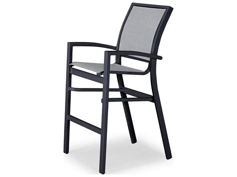 Telescope Casual Kendall Sling Aluminum Stackable Bar Height Chair | 9K90