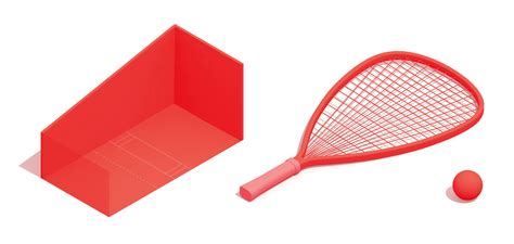 Racquetball Dimensions & Drawings | Dimensions.com