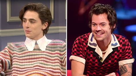 Timothée Chalamet Played Harry Styles In An SNL Sketch