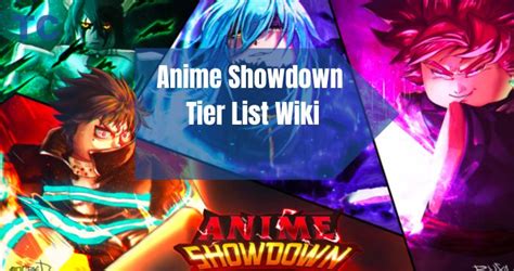 New Anime Showdown Tier List 2024 - Best Characters