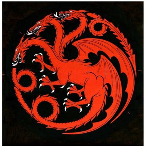 Targaryen seal | Game of thrones tattoo, Targaryen tattoo, Dragon ...