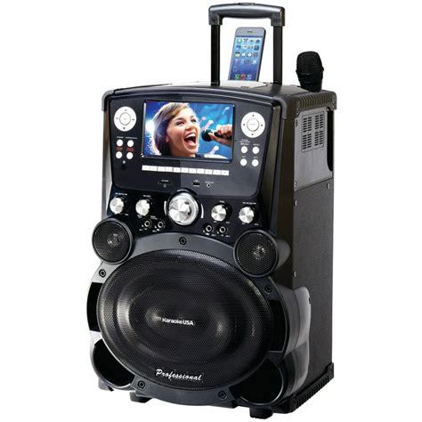 GP978 Complete Professional Bluetooth Karaoke System- 100 Watt Power ...