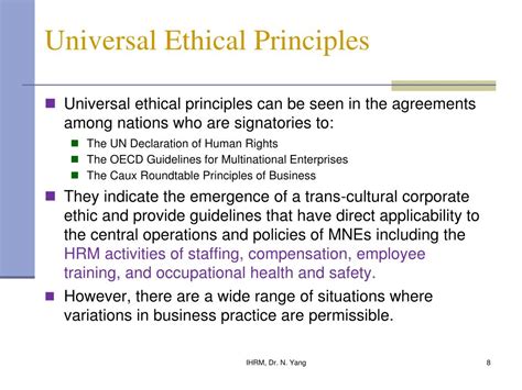 Universalism Ethics