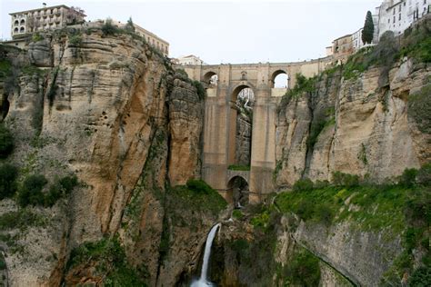 Puente Nuevo(New Bridge), Ronda, Spain. 42 year construction completed ...