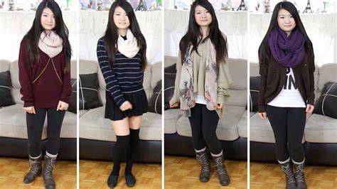 Lookbook | Styling Lazy/ Bummy Day Outfits for Fall & Winter 2013 - Fashion | Eva Chung - YouTube