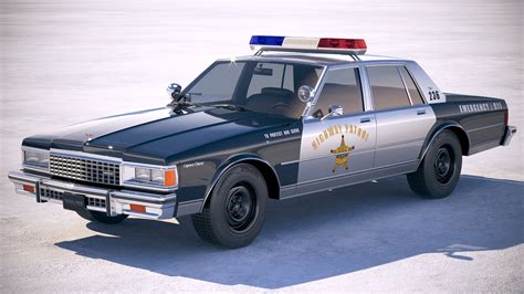 Police caprice chevrolet model - TurboSquid 1263681