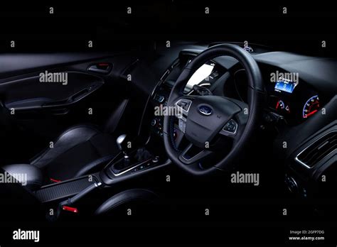 Ford Focus RS Mk3 Interior Stock Photo - Alamy