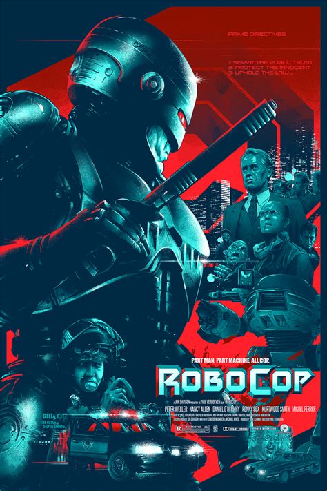 RoboCop (1987) [800 x 1200] | Best movie posters, Robocop, Movie ...