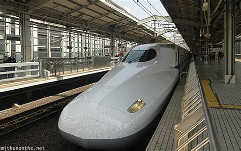 Japan: Riding a bullet train for the first time, Tokyo to Kyoto