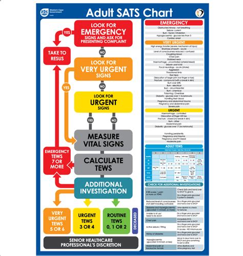 South Africa Triage Scale chart for adult patients [1] | Download ...