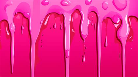 Glowing Pink Slime A Vector Glitter Background With Dripping Texture ...