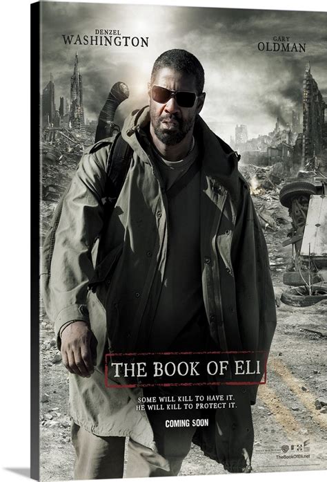 The Book of Eli - Movie Poster Wall Art, Canvas Prints, Framed Prints ...