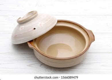 Japanese Donabe Pot Made Clay Traditional Stock Photo 1566089479 ...