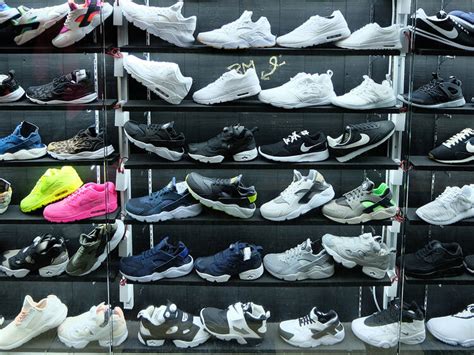 A Colorful Display Of Adidas Basketball Shoes On Display At The Adidas Store On Broadway In ...