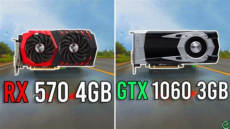 RX 570 4GB vs GTX 1060 3GB - Tested in 2022 - YouTube