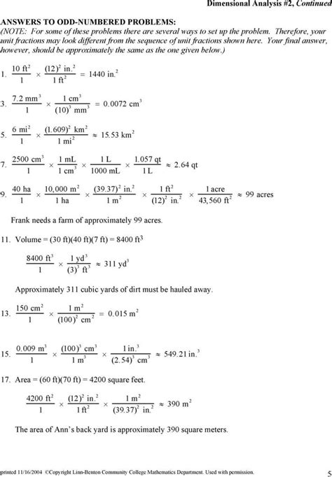 Dimensional Analysis Worksheet Chemistry – E Street Light