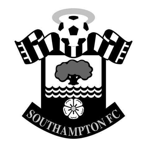 Southampton FC Logo Black and White – Brands Logos