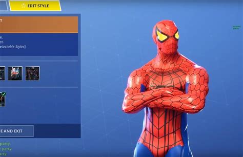 Spider-man skin in Fortnite! (MOD) : FortNiteBR