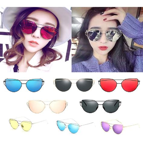 DapurCantik Kacamata Lensa Oversize Cat Eye Model Mata Kucing Wanita Metal Women Sunglas - SG004 ...