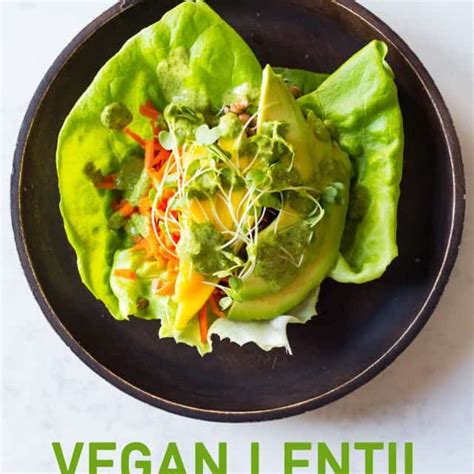 Healthy Vegan Lettuce Wraps - Green Healthy Cooking