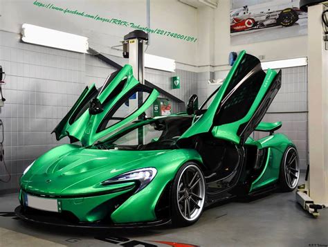 Overkill: Green McLaren P1 Render - GTspirit