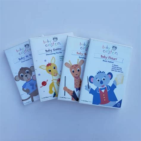 BABY EINSTEIN CHILDREN DVD Lot of 4 Disney Bundle Collection Educational Kids £11.88 - PicClick UK