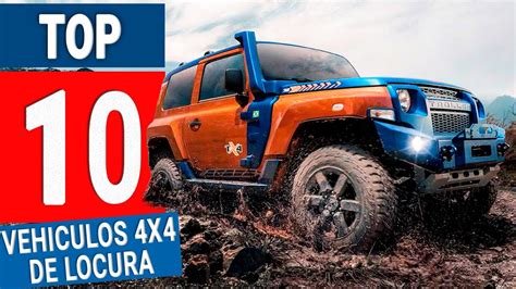 10 VEHICULOS 4x4 de LOCURA serán las MEJORES SUV 4X4 todoterreno? - YouTube