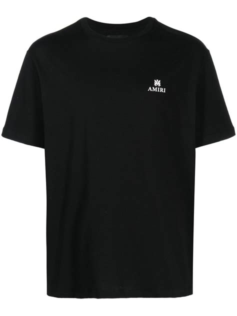 AMIRI logo-print Cotton T-shirt - Farfetch