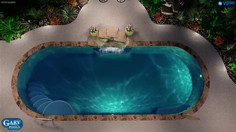 Custom Pool Design By: Kevin Hernandez of Gary Pools. 2019 - YouTube