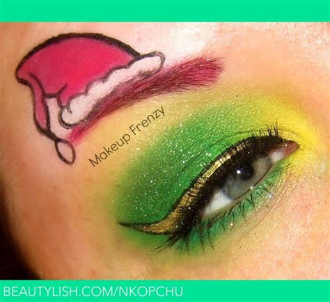 Grinch Inspired Makeup Tutorial | Makeupview.co