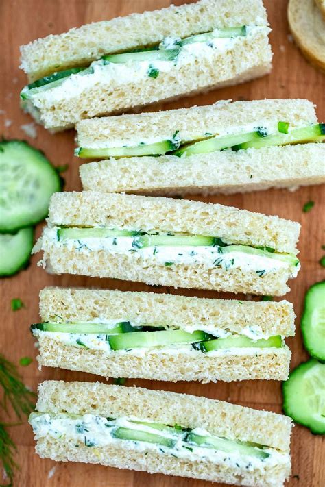 Cucumber Sandwiches are the perfect refreshing and delicious finger ...